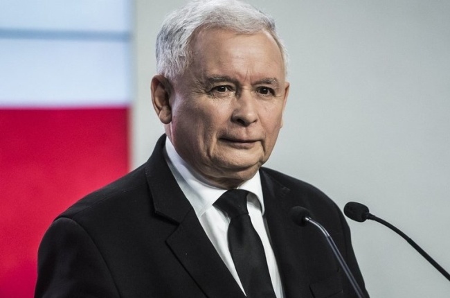 Jarosław Kaczyński jest ostrożny, jeśli chodzi o wynik wyborów prezydenckich, fot. KPRM