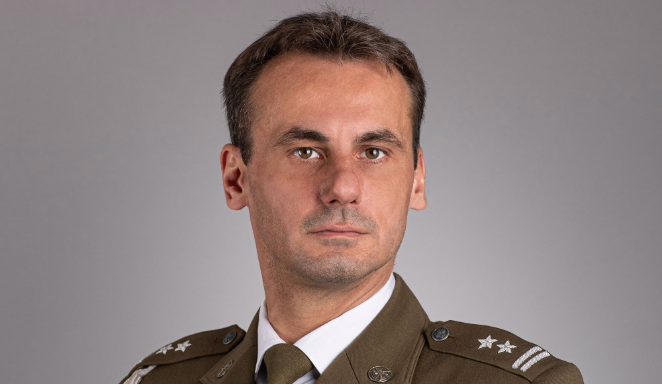 Podpułkownik Krzysztof Płatek. Fot. Twitter/@krzysztof_atek