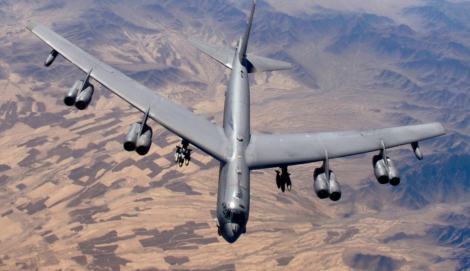 Bombowiec B-52H. Zdjęcie ilustracyjne. Fot. Wikipedia