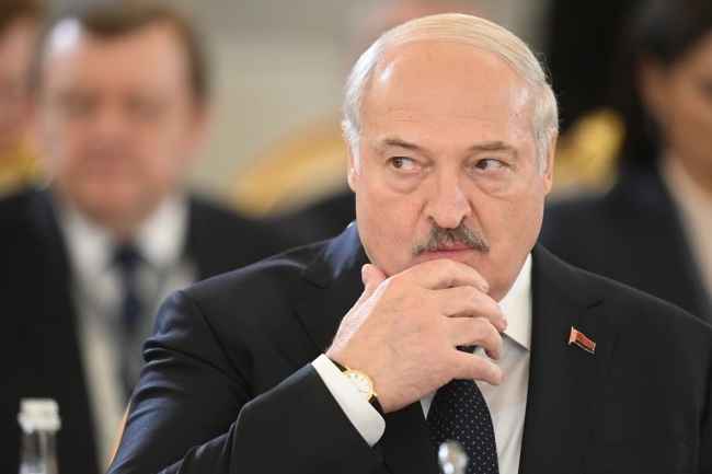 W czwartek Kreml zakomunikował, że podpisał z Mińskiem umowę o rozmieszczeniu broni atomowej na Białorusi. Fot. PAP/EPA/ILYA PITALEV / SPUTNIK