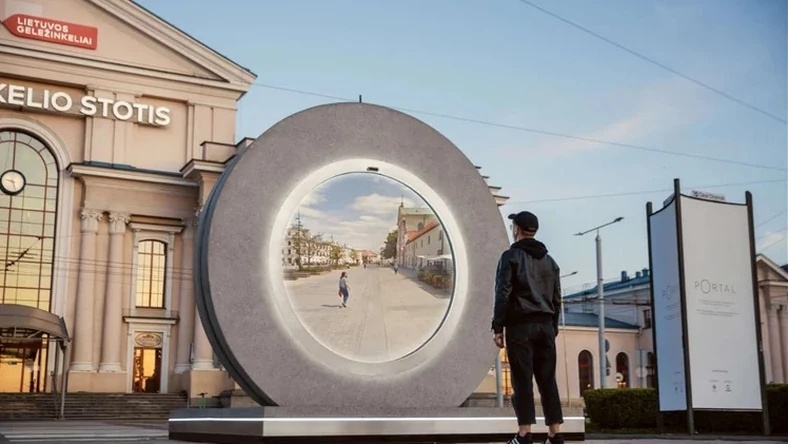 Portal w Lublinie. fot. Benediktas Gylys Foundation