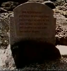 Rzeczony pomnik w Dolomitach