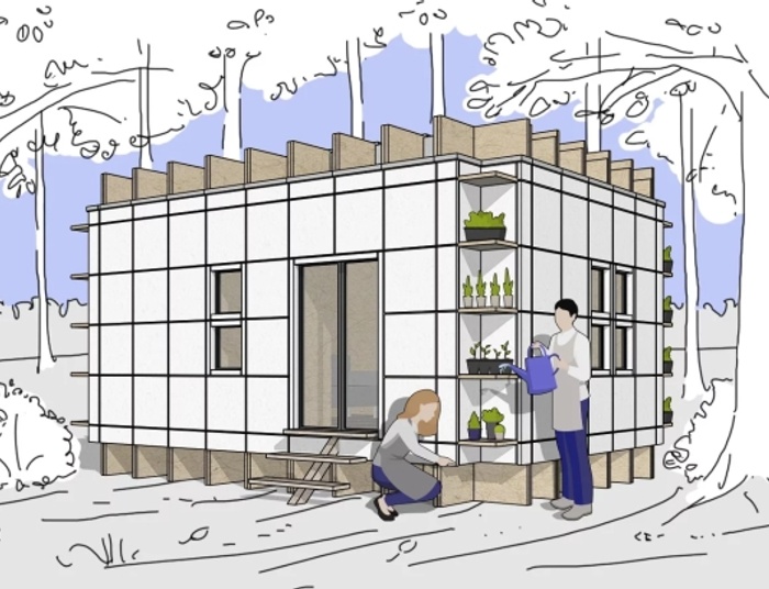 Warszawska studentka wymyśliła ekologiczny dom modułowy składany jak meble IKEA