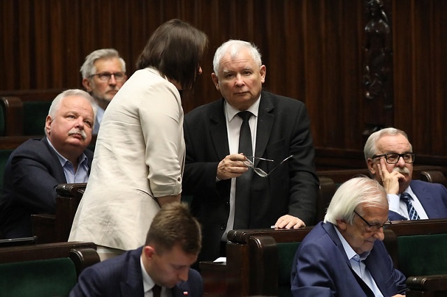 Jarosław Kaczyński: „Na pewno będą zmiany personalne, ale nie chodzi o premiera”. Fot. Flickr/Sejm RP