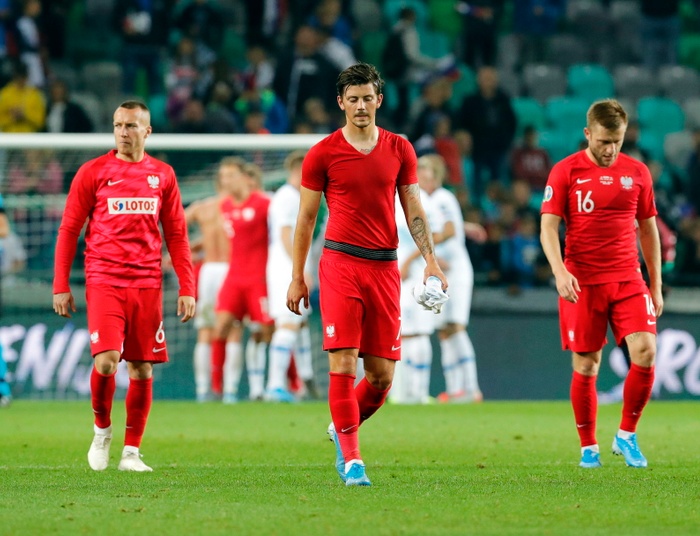 Fatalny mecz Polski w eliminacjach Euro2020. Kadra Brzęczka przegrała 2:0 ze Słowenią