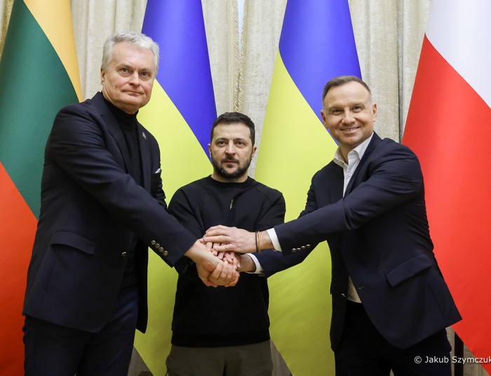 Spotkanie we Lwowie i strach w Moskwie