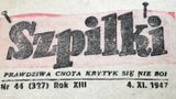 "Szpilki" Nr 44  4.11.1947