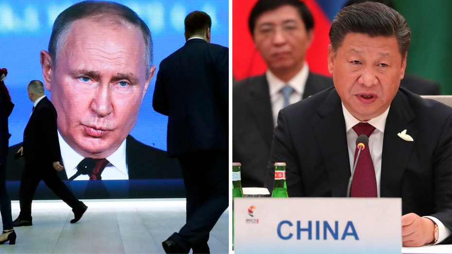 Prezydent Chin Xi Jinping w najbliższych miesiącach chce się wybrać do Rosji na spotkanie z prezydentem Władimirem Putinem. Fot. PAP/EPA/ANATOLY MALTSEV / Canva