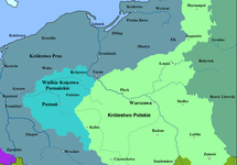 Ziemie Królestwa Polskiego od 1815 (od 1832 "Kongresowego") do 1918