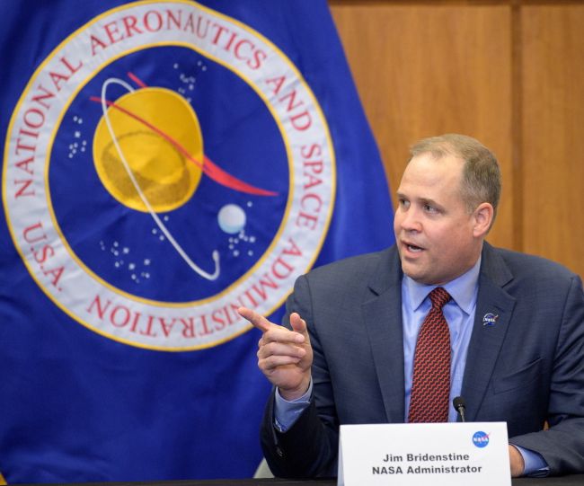 Jim Bridenstine z NASA.