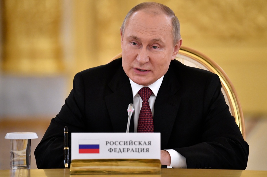 Władimir Putin w Moskwie podczas szczytu CSTO. Fot. PAP/EPA