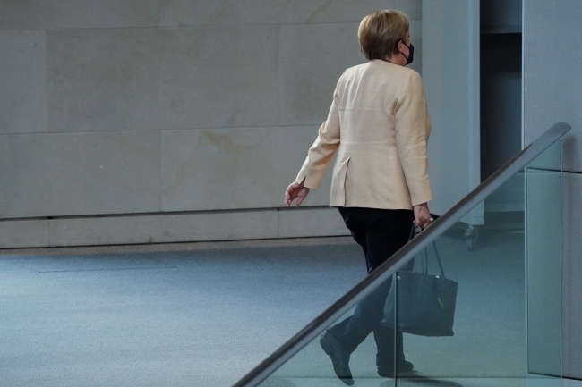 Angela Merkel. Fot. PAP/EPA/CLEMENS BILAN / POOL