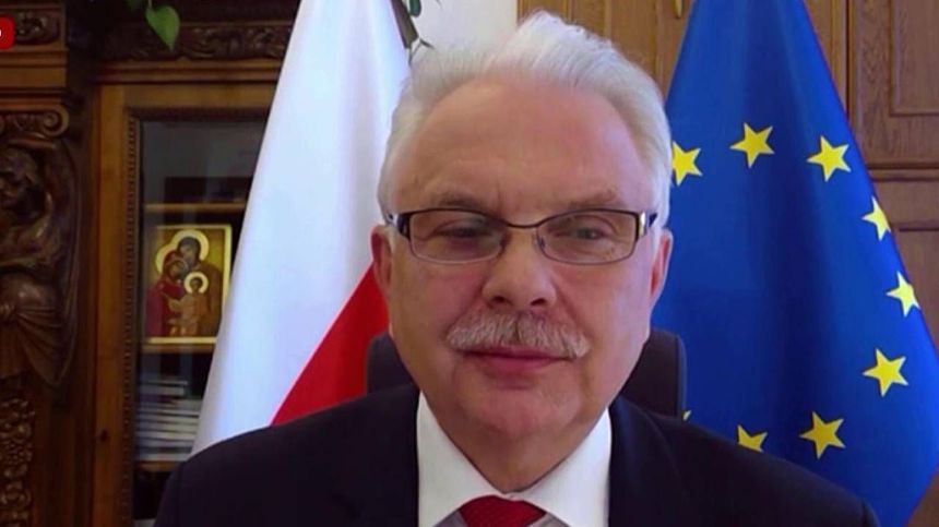 Waldemar Kraska, wiceminister zdrowia. Screen TVP INFO