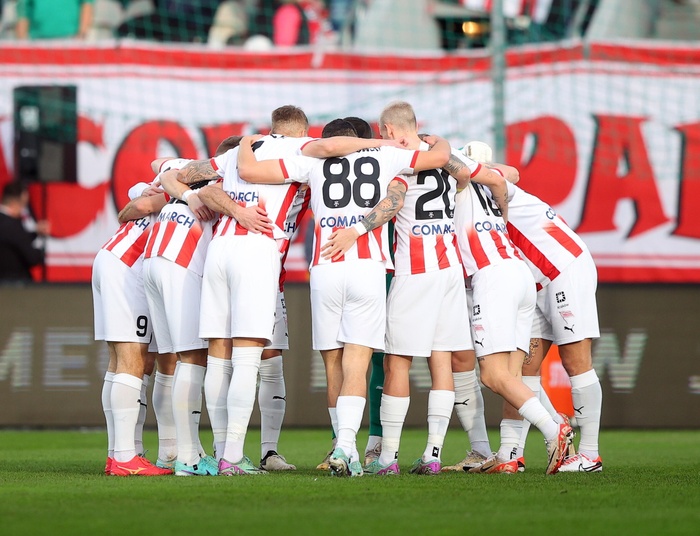 Cracovia bez litości dla Radomiaka. Goście kończyli mecz w dziewiątkę