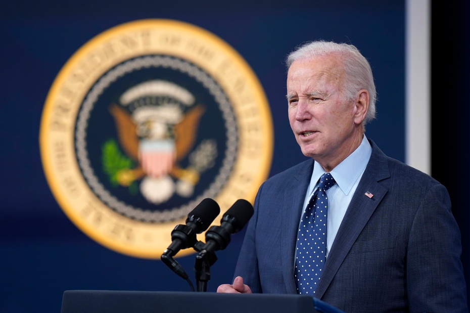Prezydent USA Joe Biden. Źródło: EPA/AL DRAGO / POOL