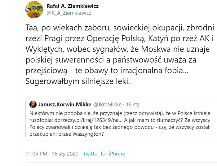 Germano czy rusofobia?