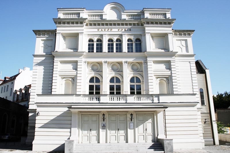 Fasada budynku Teatru Polskiego w Poznaniu, fot. Michał Wojtuś