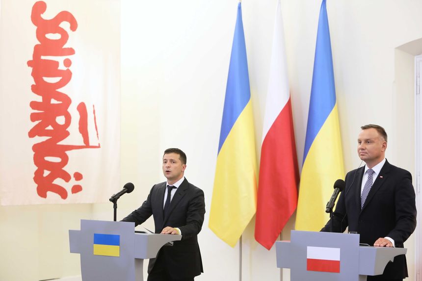 31 sierpnia prezydent Ukrainy spotkał się z Andrzejem Dudą w Warszawie.