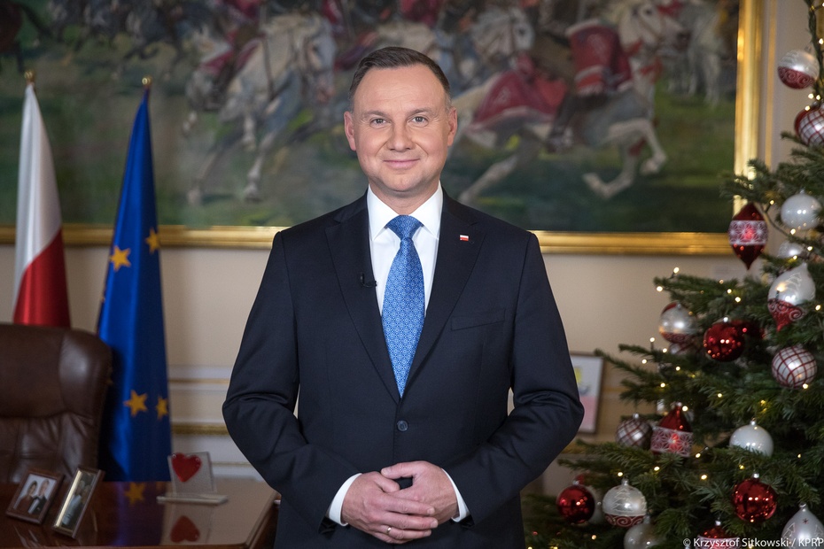 Prezydent Andrzej Duda: W 2020 r. niepodległa Polska będzie umacniała swoją pozycję. Fot. Twitter/KPRP
