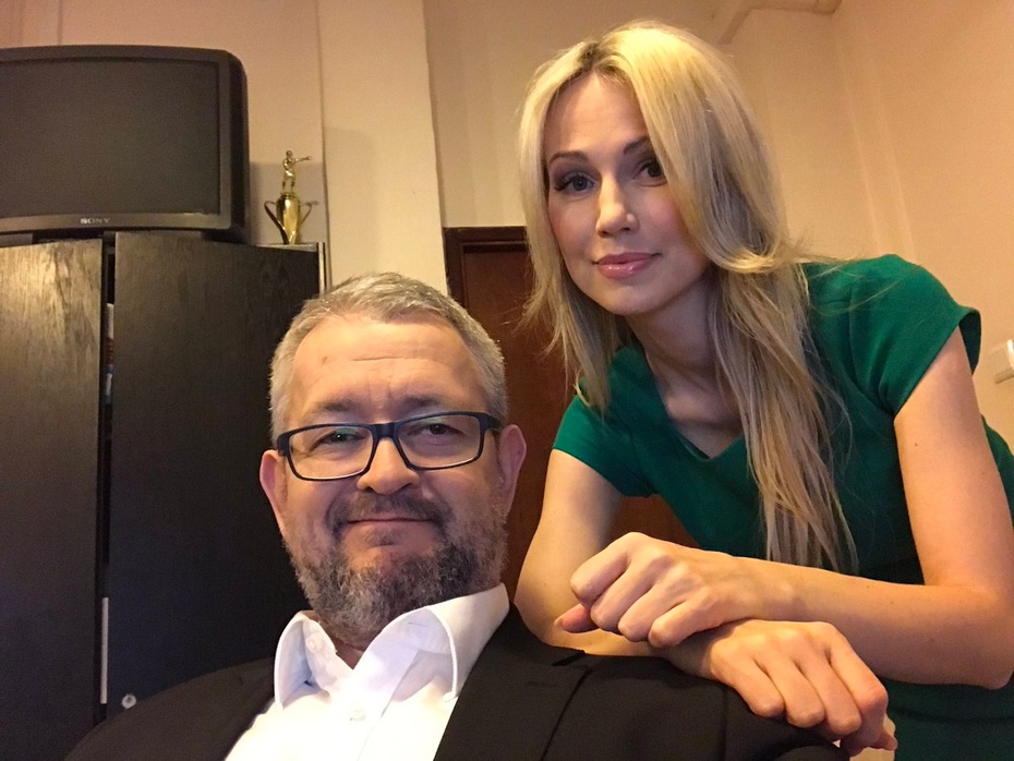 Rafał Ziemkiewicz i Magdalena Ogórek. Fot. Twitter/Magda Ogórek