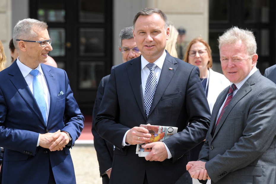 Prezydent Duda skierował reformę Kodeksu karnego do Trybunału Konstytucyjnego. fot. PAP/Radek Pietruszka