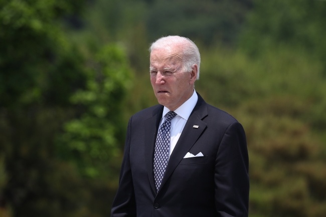 Joe Biden ma zakaz wjazdu do Rosji, fot.  	PAP/EPA/Chung Sung-Jun