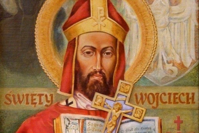 Ikona przedstawiająca św. Wojciecha.