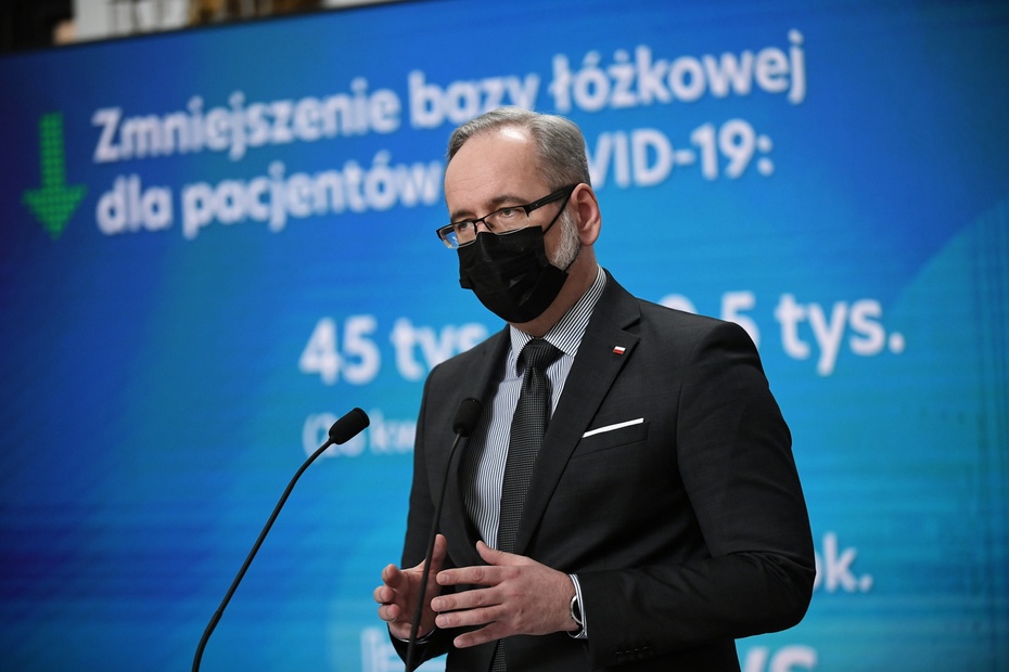 Minister zdrowia Adam Niedzielski. fot. PAP/Marcin Obara