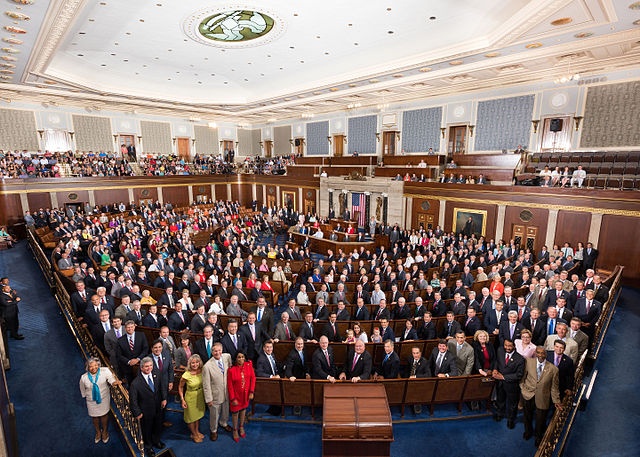 Izba Reprezentantów - niższa izba Kongresu USA. Fot. Flickr/ Speaker.gov