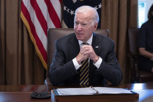 Prezydent USA Joe Biden, fot. PAP/EPA/Chris Kleponis