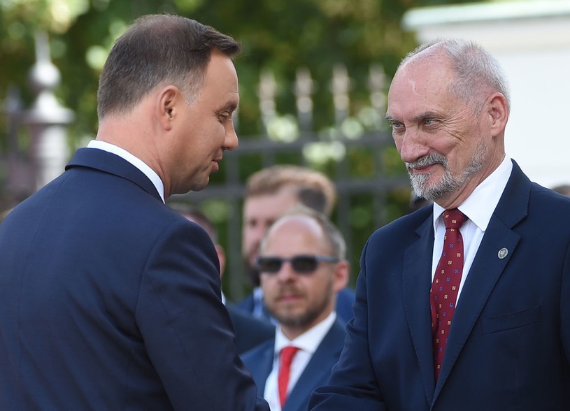 Andrzej Duda i Antoni Macierewicz. Fot. PAP
