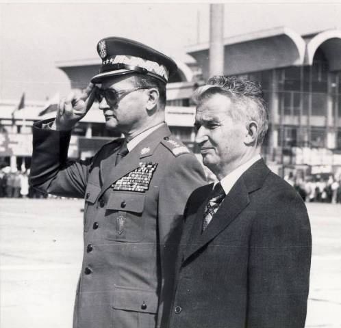 Wojciech Jaruzelski i Nicolae Ceaușescu.