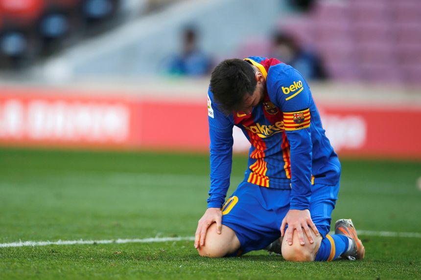 Leo Messi kończy wielką karierę w barwach FC Barcelony. Fot. PAP/EPA