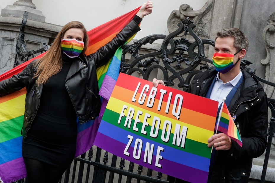 Unia Europejska "strefą wolności dla LGBT". Fot. PAP/EPA