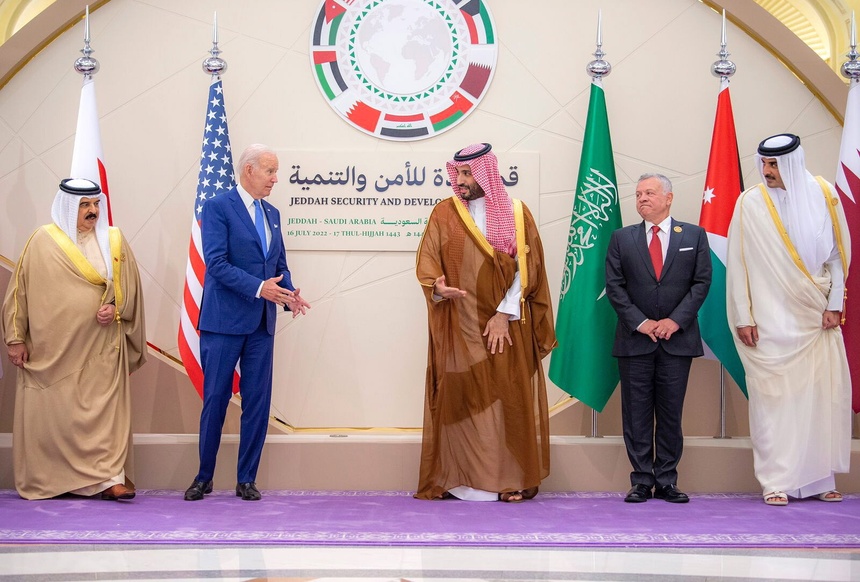 W ramach swojej pierwszej podróży na Bliski Wschód jako prezydent USA, Joe Biden odwiedził Arabię Saudyjską. PAP/EPA/SAUDI PRESS AGENCY HANDOUT