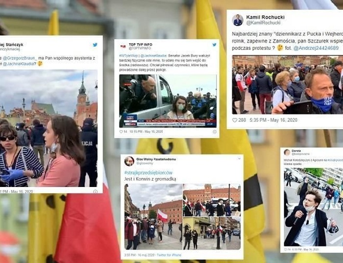 O tym, jak wszyscy znani "przedsiębiorcy"  z głośnej firmy AntyPIS zebrali się w Warszawie