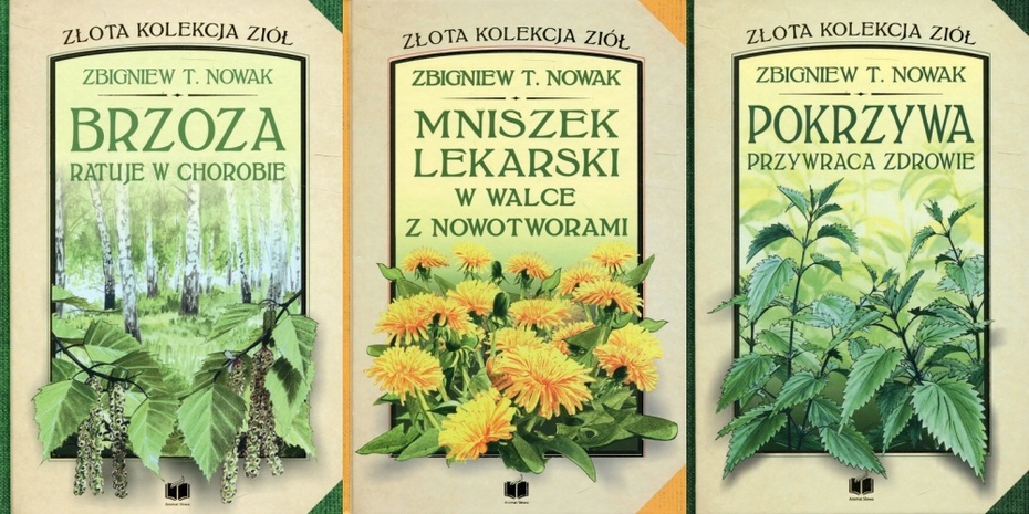 Ziołowe poradniki Zbigniewa T. Nowaka są dostępne w internetowej księgarni Salon24.pl.