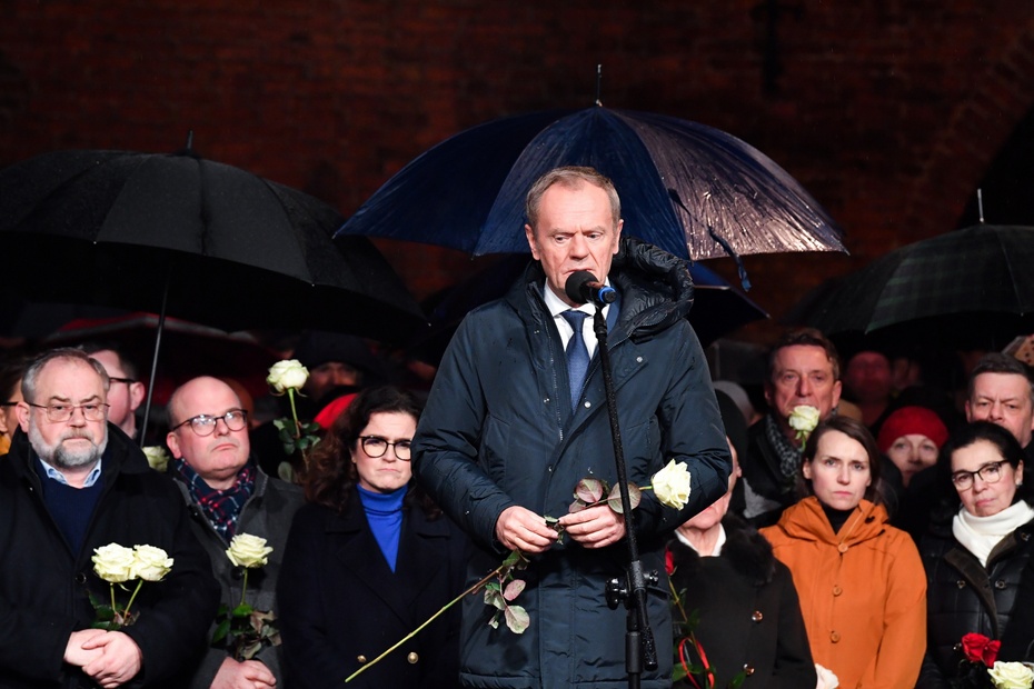 Donald Tusk w Gdańsku. Fot. PAP/Jan Dzban