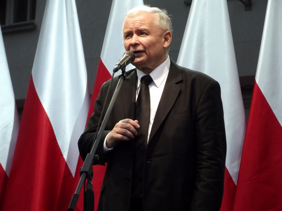 Jarosław Kaczyński. fot: Piotr Drabik/Flickr.com