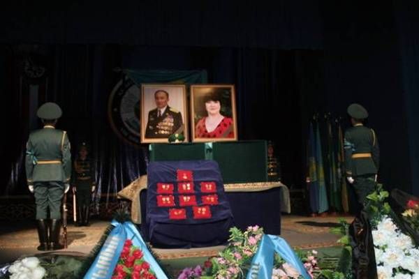 Pogrzeb płk. T. Stambekowa. 3.01.2013. w Ałmaty