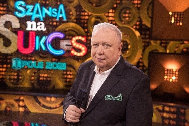 Marek Sierocki w "Szansie na Sukces", fot. TVP.