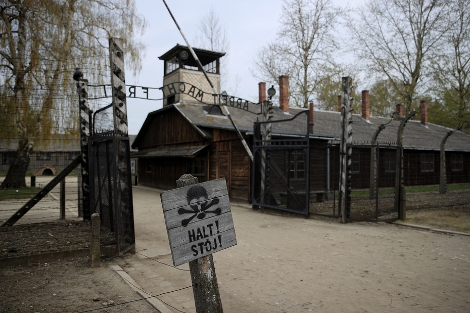 Były niemiecki obóz Auschwitz w Oświęcimiu. Fot. PAP/Łukasz Gągulski