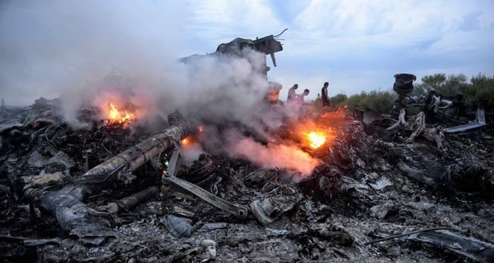Katastrofa samolotu pasażerskiego MH17 wstrząsnęła światem, fot. Twitter