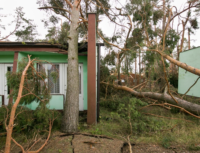 Reportaż fotograficzny z okolic Rytla - po burzy.