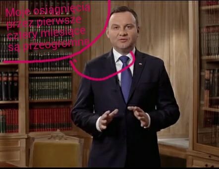 "Moje osiagnięcia przez pierwsze cztery miesiące są przeogromne"