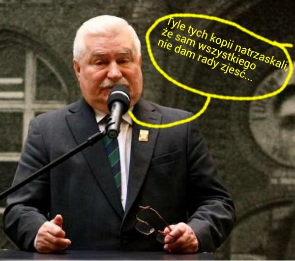 Pan Lech Wałesa odwiedził IPN...