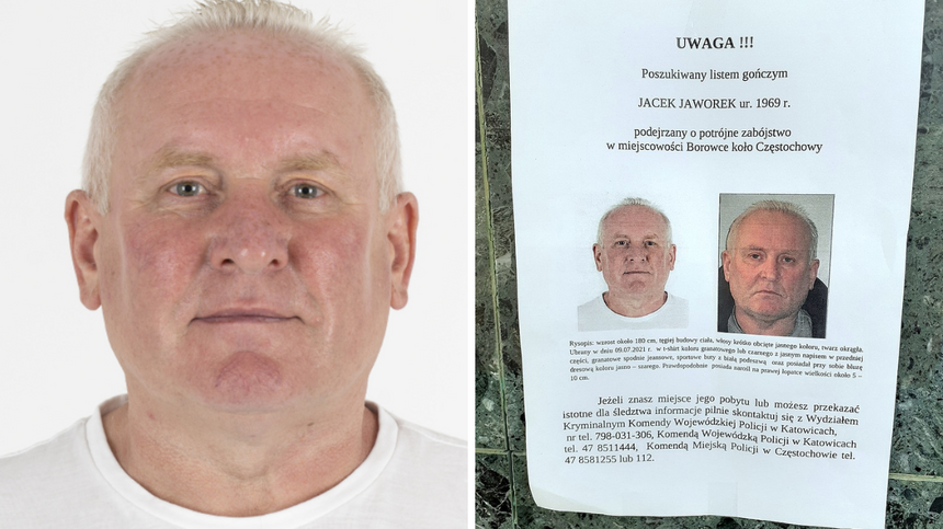 Śląska policja opublikowała w piątek możliwe warianty wyglądu Jaworka, który uciekł tuż po tej zbrodni. Źródło: commons.wikimedia.org/Śląska Policja