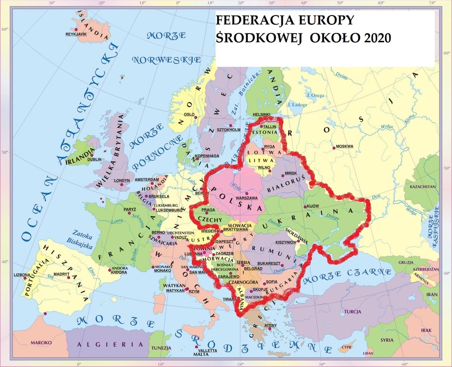 Federacja krajów Europy środkowej i wschodniej. G. Friedman