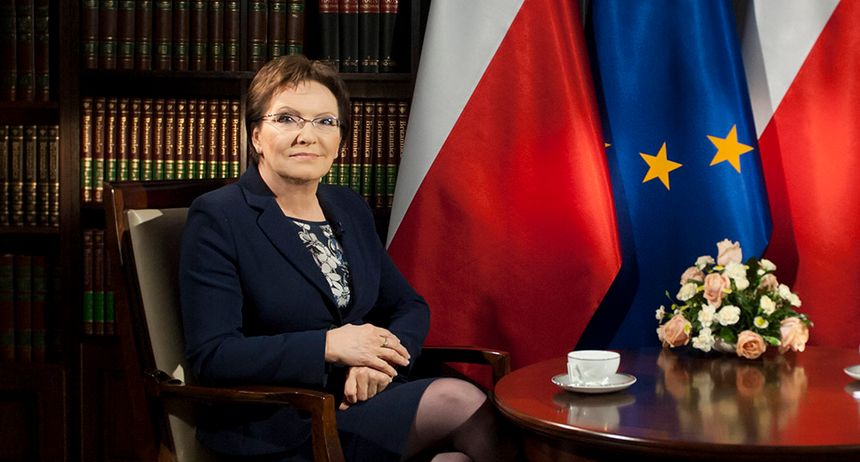 Ewa Kopacz była premier RP. Fot. M. Śmiarowski/KPRM