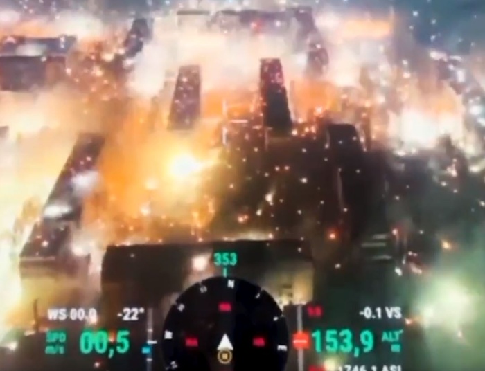 Przerażające sceny z Bachmutu. Zakazana broń leci na miasto